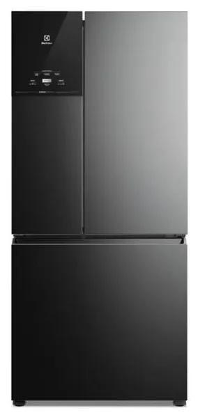 Geladeira Electrolux Multidoor Efficient IM8B Frost Free French Door Inverse 590 Litros cor Preto Inox