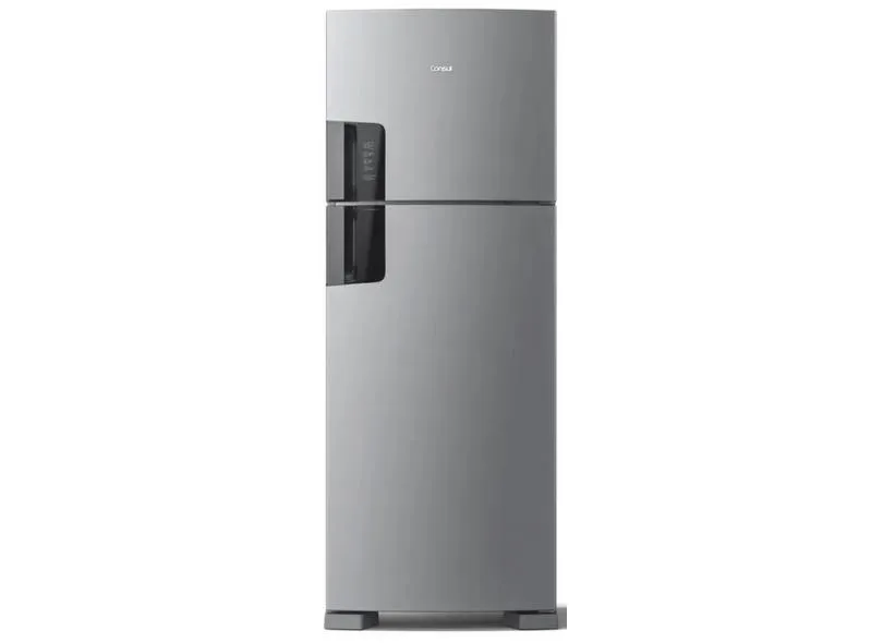 Geladeira Consul CRM56FK Frost Free Duplex 451 Litros cor Inox