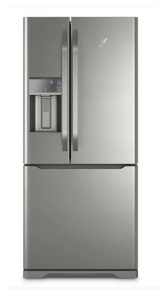 Geladeira Electrolux DM85X Frost Free French Door Inverse 538 Litros Inox