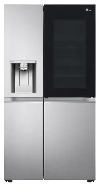 Geladeira LG GC-X257CSH Frost Free Side by Side 598 Litros Inox