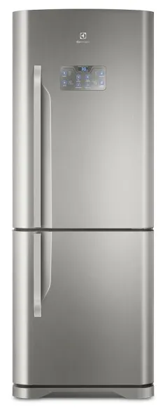 Geladeira Electrolux Bottom Freezer IB53X Frost Free Inverse 454 Litros Inox