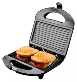 Sanduicheira Cadence Minigrill Easy Meal Antiaderente Ondulada