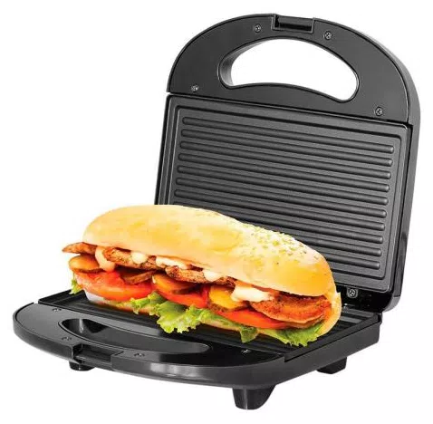 Grill e Sanduicheira Max Mallory B96800831  com Inox