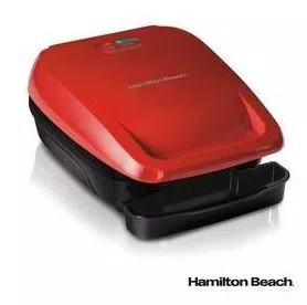 Grill Elétrico Hamilton Beach com Capacidade para 04 Hambúrgueres - 25355-BZ