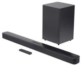 Home Theater Soundbar JBL 206 W 2.1 Canais Bar 2.1 Deep Bass