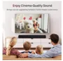 Alto-falante soundbar para tv com bluetooth e controle remoto, 80w, sistema de som estilo home