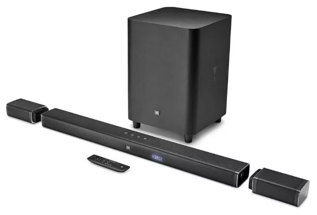 Home Theater Soundbar JBL 218 W 5.1 Canais 3 HDMI BAR