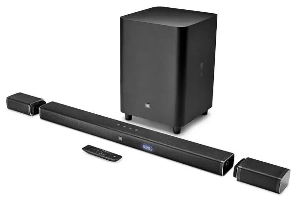 Home Theater Soundbar JBL 218 W 5.1 Canais 3 HDMI Bar 5.1