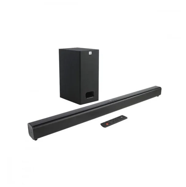 Soundbar Bluetooth JBL SB130BLKBR 55W 2.0 HDMI Soundbar com Subwoofer 2.1 Bluetooth 110W Cinema SB130  JBL