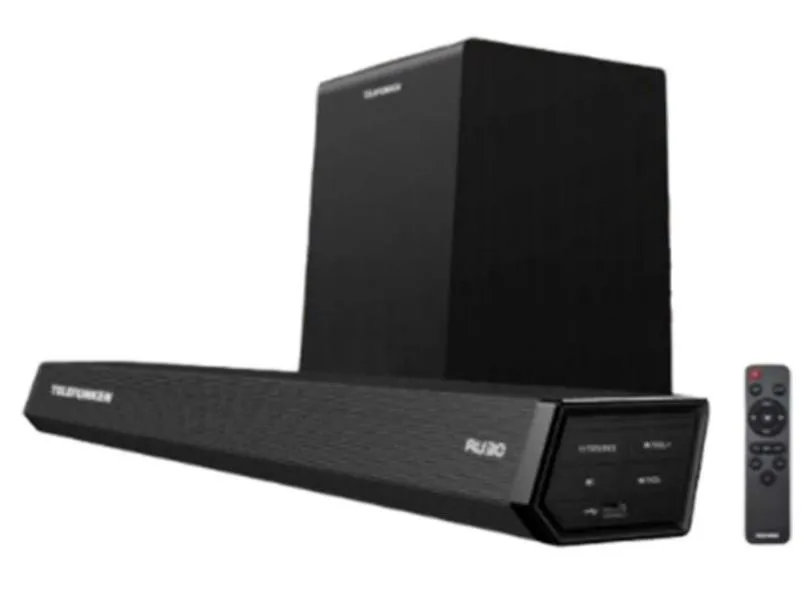 Home Theater Soundbar Telefunken 350 W 2.1 Canais Polaris 900