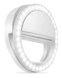 Clipe Anel De Luz Selfie Ring Light Flash Celular Universal