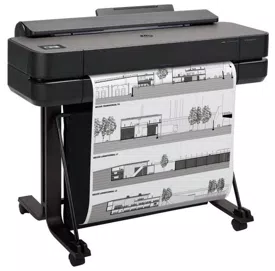 Impressora Plotter Sem Fio HP Designjet T650 Jato de Tinta Colorida