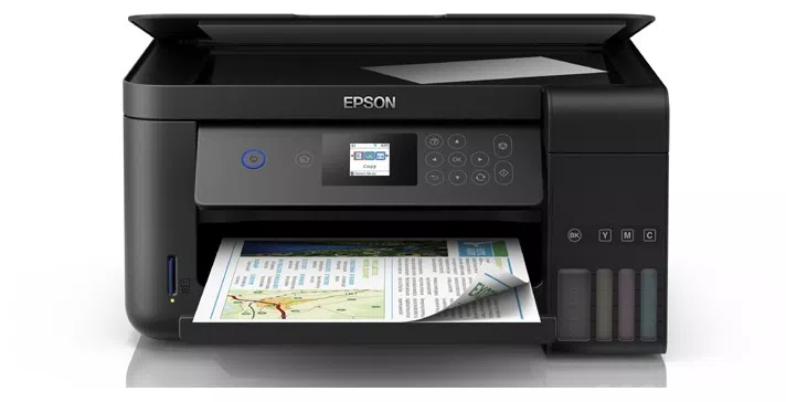 Impressora Multifuncional Sem Fio Epson Ecotank L4160 Tanque de Tinta Colorida