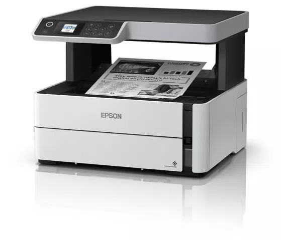 Impressora Multifuncional Sem Fio Epson Ecotank M2170 Tanque de Tinta Preto e Branco