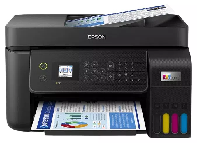 Impressora Multifuncional Sem Fio Epson Ecotank L5290 Tanque de Tinta Colorida