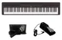 Kit Piano Yamaha P45 com Microfone Regent e Pedal