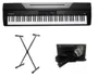 Kit Piano Arranjador Kurzweil KA70 Suporte e Microfone