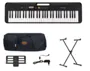 Kit Luxo Teclado Casio Casiotone CT-S200 BK 