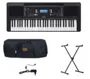 Kit Luxo Teclado Yamaha Arranjador psr E373 