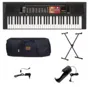 Kit Luxo Teclado Yamaha psr F51 com Fonte Bivolt