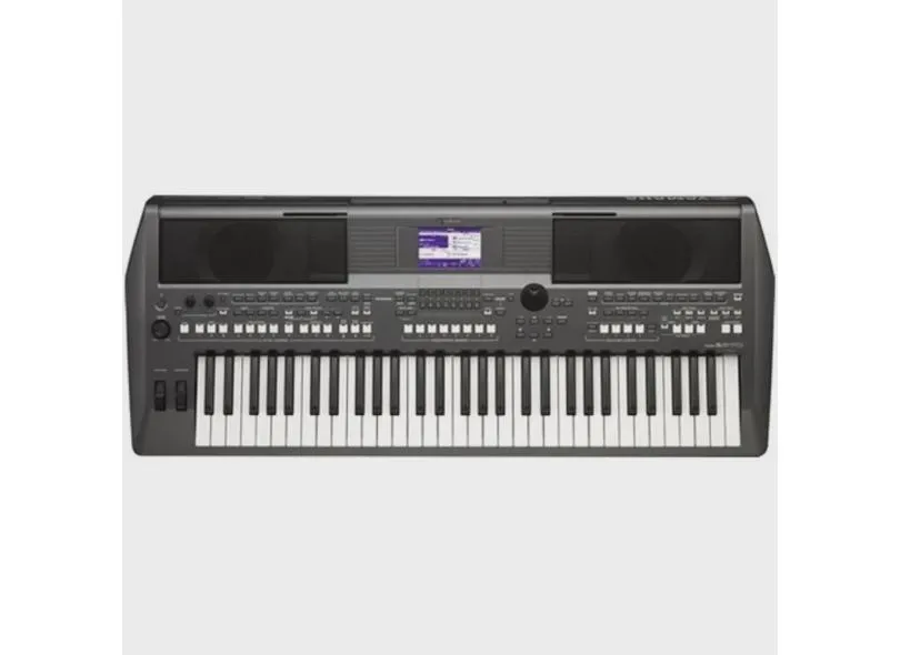 Teclado Arranjador Yamaha Psr-s670 61 Teclas Bivolt Lcd