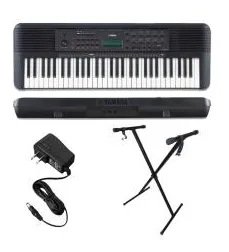 Teclado Yamaha PSR-E273 Arranjador 5/8 + Suporte em X