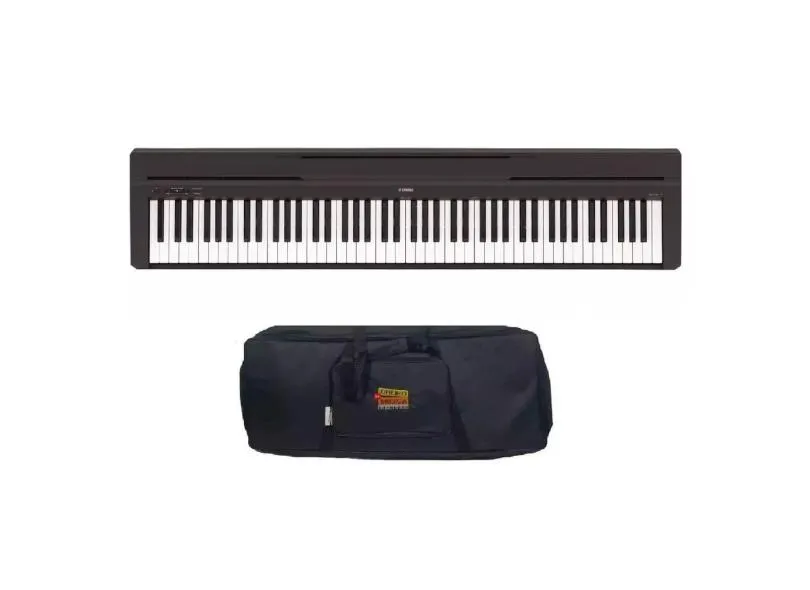 Kit Piano Yamaha P45 Com Fonte e Capa