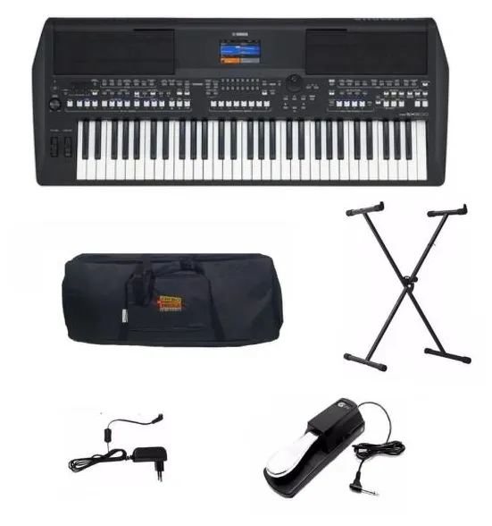 Kit Gold Teclado Yamaha PSR SX600 PSRSX600 Arranjador