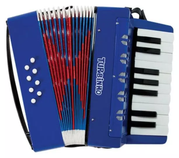 Acordeon Infantil Turbo 104-BL 8 baixos