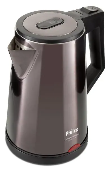 Chaleira Elétrica Philco PCH05 1,8L Titanium Inox 