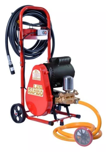 Lavadora de Alta Pressão Motor 1,0 CV Vazão 14 L/Min 320 PSI LR-14 ZM