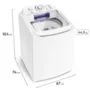 Lavadora Electrolux 13kg Jet & Clean LAC13