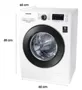 Lavadora Samsung 11kg WW4000 WW11J4473PW