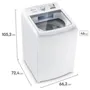 Lavadora Electrolux 17kg Jet & Clean Essencial Care LED17