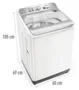 Lavadora Panasonic 13kg NA-F130B1W