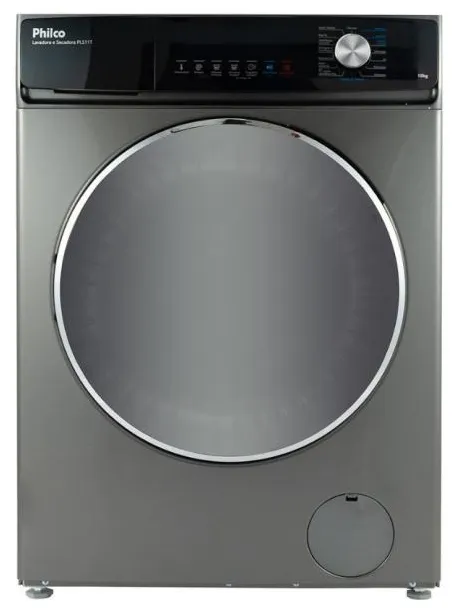 Lava e Seca Philco 10kg PLS11T Inox