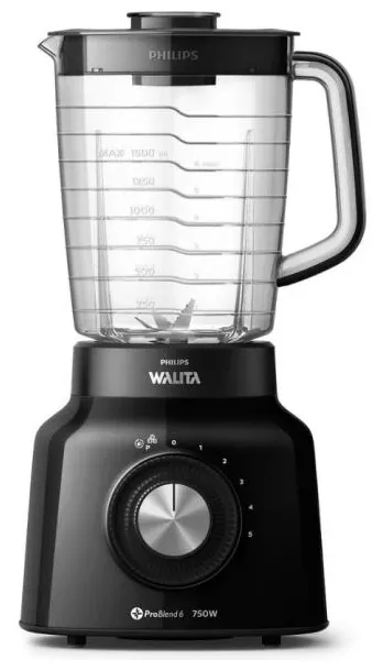 Liquidificador Philips Walita Viva RI2134 2,4 Litros 5 Velocidades 750 W