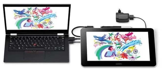 Mesa Digitalizadora Wacom One 13.3'' Display Interativo DTC133W0A1