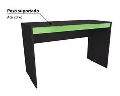 Mesa Escrivaninha Gamer B23 - /Verde