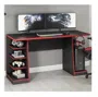 Mesa Gamer Legend Ideal Para 2 Monitores Preto/vermelho - Notavel