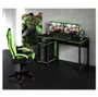 Mesa Gamer Cyber Tecno Mobili Preto/Verde