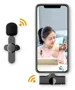 Microfone de lapela de vídeo sem fio para lapela de vídeo e microfone de sincronização automática para telefone