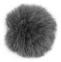 Clip-on Microfone de Lapela Pára-brisas Pára-brisas Furry Mic Muff Compatível com Boya M1 e Outros A maioria lapela Microfones Grey