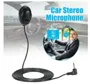 Microfone gps de navegação para carro Alto-falante para carro Microfone externo colar microfone