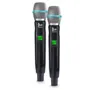 Microfone Sem Fio Duplo Profissional Dylan D-9000 Uhf