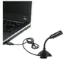 Microfone Para Pc Usb Desktop Com Suporte De Ajustvel 360