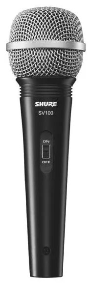 Microfone Sure SV100 com cabo incluso