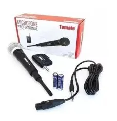 Microfone Sem Fio Profissional Tomate MT-1002