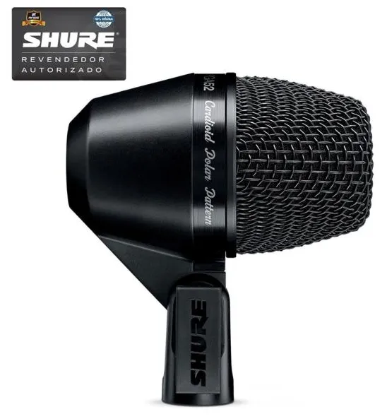 Shure - Microfone Dinâmico Para Bumbo PGA52 xlr