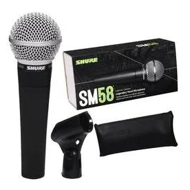 Microfone Profissional Shure SM58-LC Cardióide